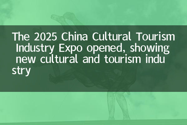 2025中国文化旅游产业博览会开幕，展现文旅新业态