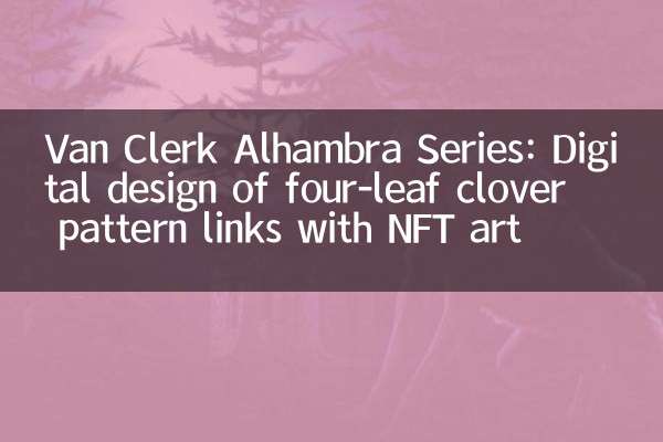 梵克雅宝 Alhambra 系列：四叶草图案的数字化设计与 NFT 艺术联动