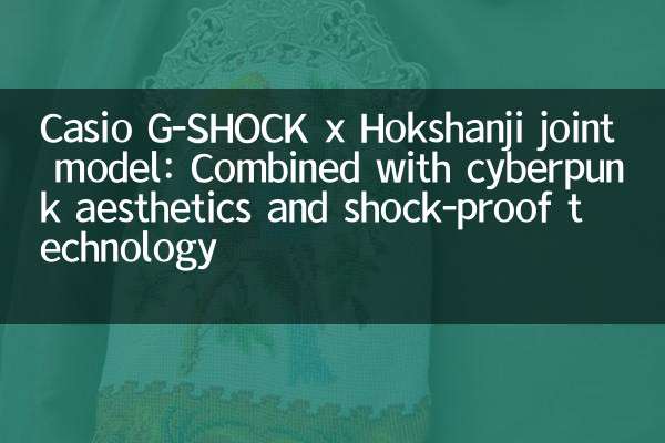 Casio G-SHOCK x 空山基联名款：赛博朋克美学与防震科技结合